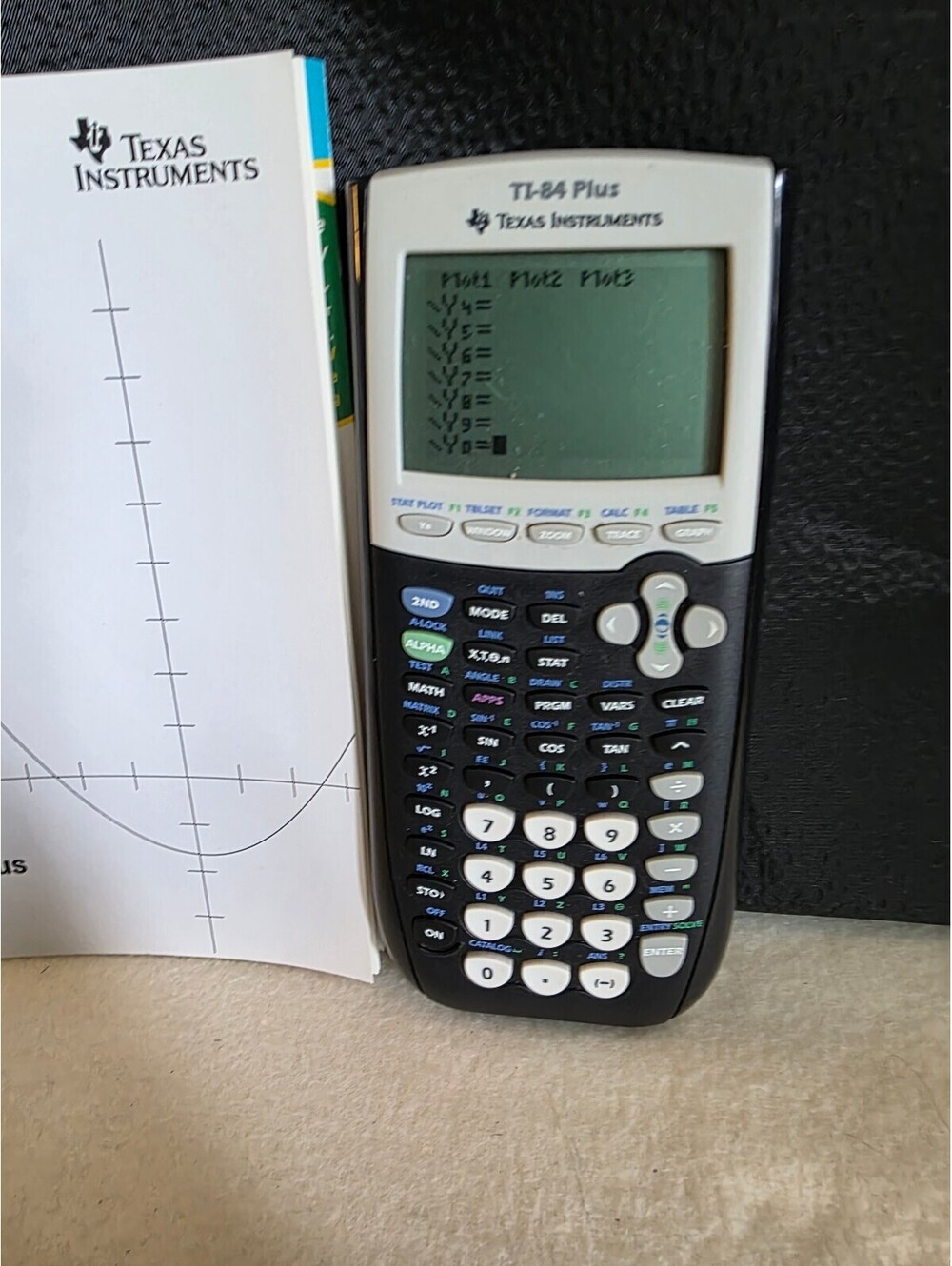 Texas Instruments TI-84 Plus Graphing Calculator Tested Working With Cover - Picture 4 of 5
